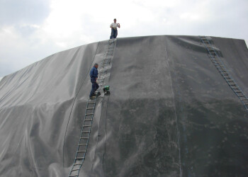 Soldadura de HDPE-membrana con ComOn