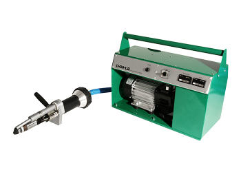 Hand welding extruders