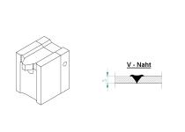 Schweissschuh MINI/ExOn 1/1A, V-Naht